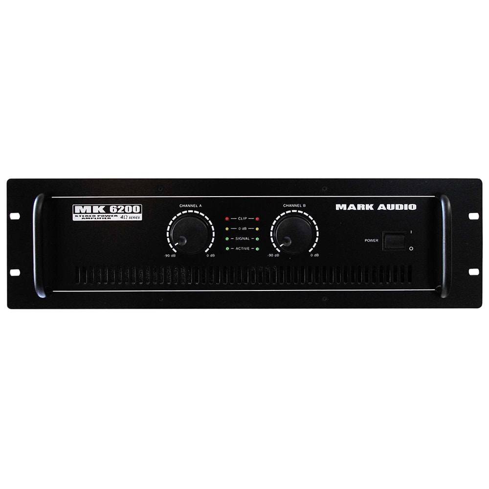 Amplificador de Potência Mark Audio MK6200 de 1200 Watts RMS