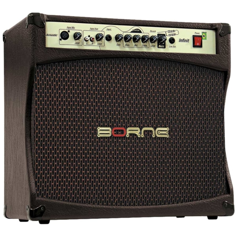 Amplificador de Violão Borne Infinit CV12100 de 100 WRMS Amplificador de Violão Borne Infinit CV12100 de 100 WRMS