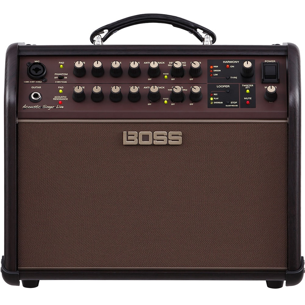 Amplificador de Violão Boss Acoustic Live Singer Live ACS-Live de 60 WRMS