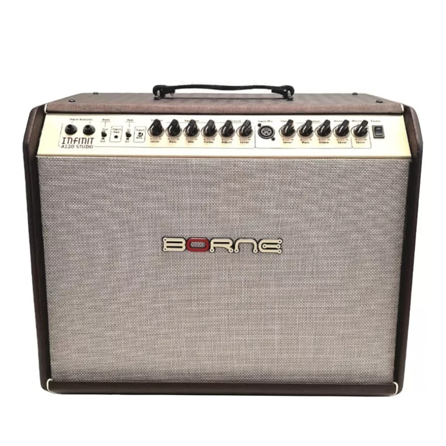 Amplificador P/ Violão Borne Infinit A120 Studio 120 Watts 1x12 Transistorado Amplificador P/ Violão Borne Infinit A120 Studio 120 Watts 1x12 Transistorado
