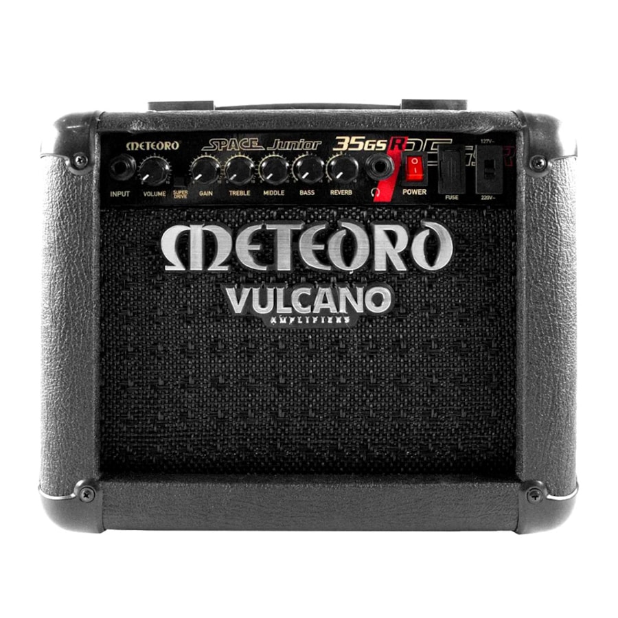 Amplificador para Guitarra Meteoro Space Guitar JR 35 GS Reverb 1x6” 25W RMS Amplificador para Guitarra Meteoro Space Guitar JR 35 GS Reverb 1x6” 25W RMS
