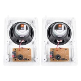 Arandela JBL P/ Som Ambiente Retangular 50 Watts 1x6  6W21RT (PAR) Branca Arandela JBL P/ Som Ambiente Retangular 50 Watts 1x6  6W21RT (PAR) Branca