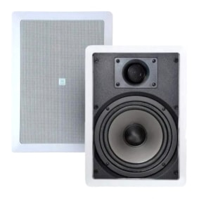 Arandela JBL P/ Som Ambiente Retangular 50 Watts 1x6  6W21RT (PAR) Branca Arandela JBL P/ Som Ambiente Retangular 50 Watts 1x6  6W21RT (PAR) Branca