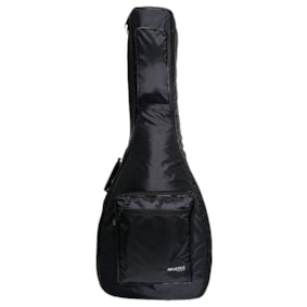 Bag Art Show Para Violão Folk Linha Super 70 Impermeável Preta 