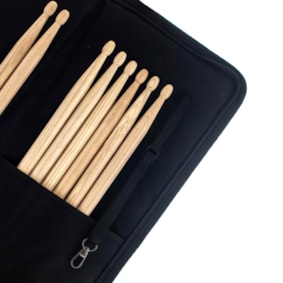 Bag de Baquetas Spanking Profire Black com Divisórias Internas (291) Bag de Baquetas Spanking Profire Black com Divisórias Internas (291)