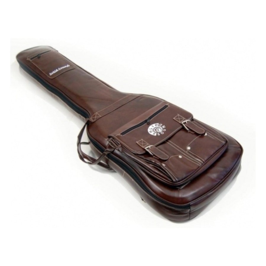 Bag Solid Sound para Contrabaixo Marrom Super Luxo 116 Bag Solid Sound para Contrabaixo Marrom Super Luxo 116