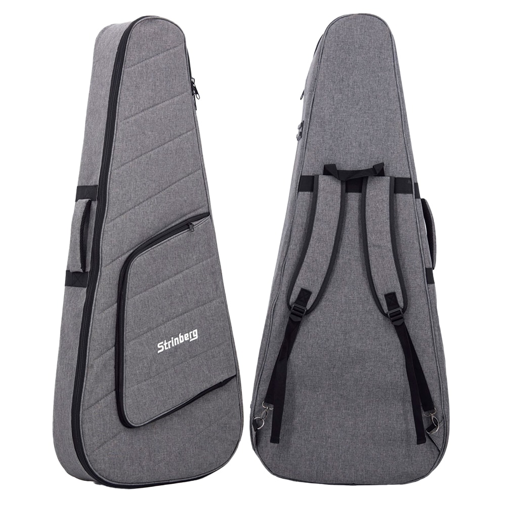 Bag Strinberg P/ Violão Folk SBV120 GR Cinza