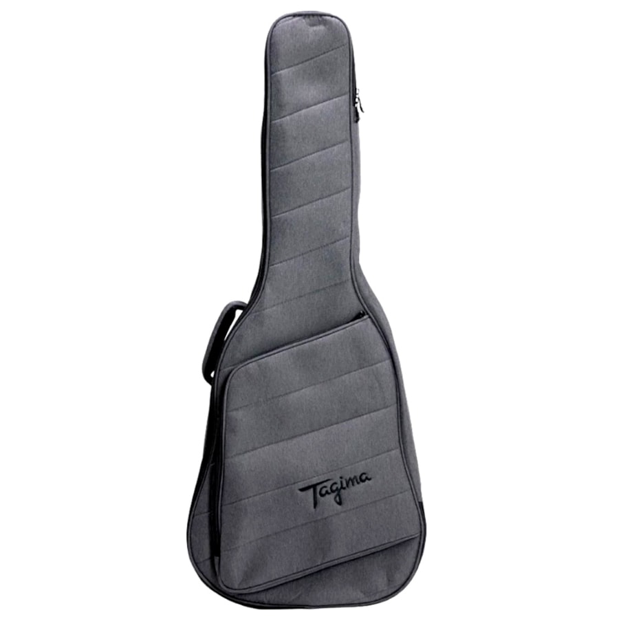 Bag Tagima Para Violão Folk 20mm Solid Trip Cool Grey Bag Tagima Para Violão Folk 20mm Solid Trip Cool Grey