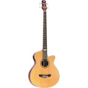 Baixolão Strinberg SB240C NS EletroAcústico de 4 Cordas Natural Fosco Baixolão Strinberg SB240C NS EletroAcústico de 4 Cordas Natural Fosco