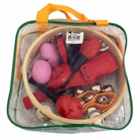 Bandinha Ritmica X-Pro LT6 com 10 Peças + Bag Bandinha Ritmica X-Pro LT6 com 10 Peças + Bag