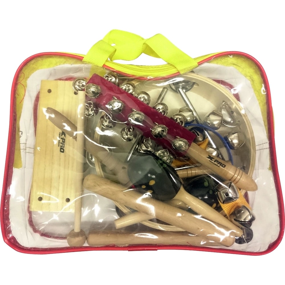 Bandinha Ritmica X-Pro LT9 com 11 Peças + Bag