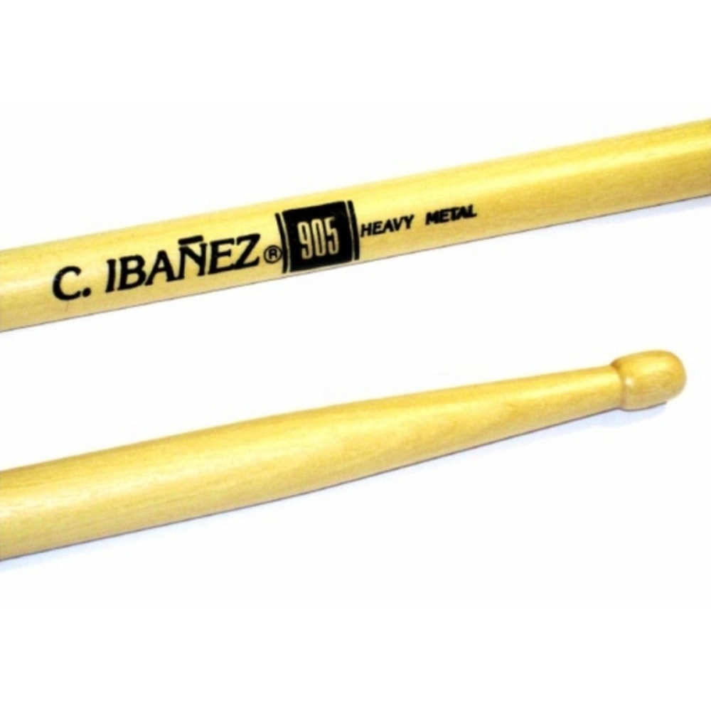 Baqueta C. Ibanez 2B 905 Heavy Metal c/ Ponta de Madeira