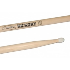 Baqueta C. Ibanez 7A de Hickory c/ Ponta de Nylon Baqueta C. Ibanez 7A de Hickory c/ Ponta de Nylon