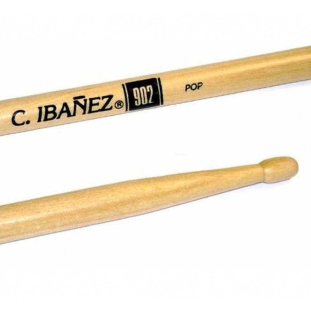 Baqueta C. Ibanez Premium 902 Pop c/ Ponta de Madeira