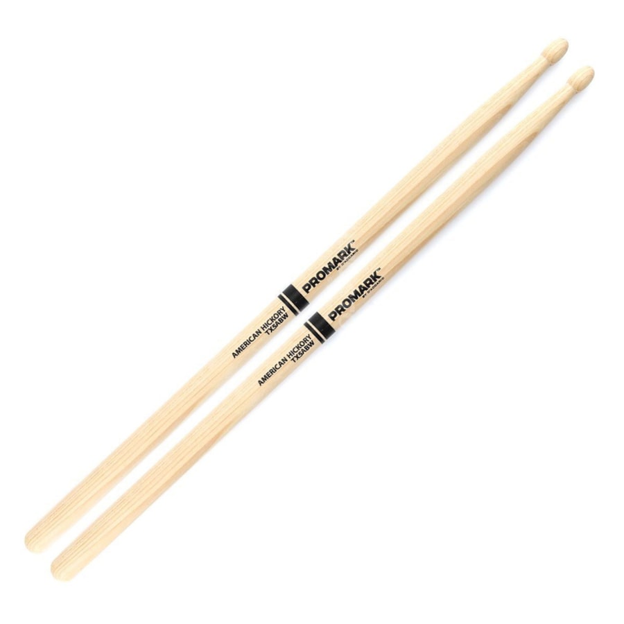 Baqueta Pro Mark TX5ABW Ponta de Madeira Baqueta Pro Mark TX5ABW Ponta de Madeira