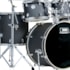 Bateria Acústica D-One Rocket DR22 BKS Preto Satin Bumbo 22 Polegadas