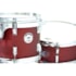 Bateria Acústica D-One Rocket DR22 Red Satin Sparkle Bumbo 22 Polegadas