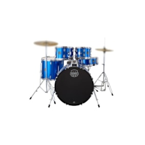 Bateria Acústica Mapex Comet CM5044T IB Azul C/ Banco e Ferragens