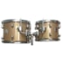 Bateria Acústica X Pro BAT622 Rock Stage Areia Sparkle Gold Bumbo de 22 C/ Banco e Pratos