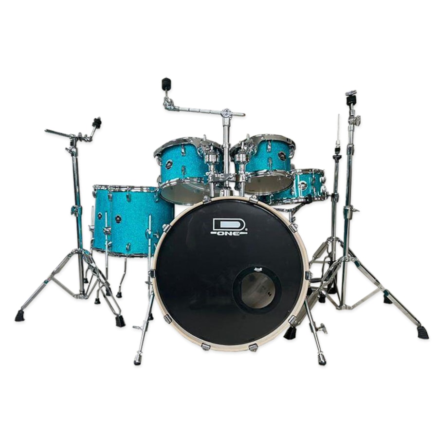 Bateria D One Fusion Acqua Sparkle 10/12/14/16/22 Caixa 14x5,5 C/ Ferragens Bateria D One Fusion Acqua Sparkle 10/12/14/16/22 Caixa 14x5,5 C/ Ferragens