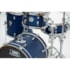 Bateria D-One Rocket  DR18 BSS Blue Satin Sparkle 18, 14, 12, 10 C/ Banco e Ferragens
