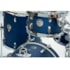 Bateria D-One Rocket  DR18 BSS Blue Satin Sparkle 18, 14, 12, 10 C/ Banco e Ferragens