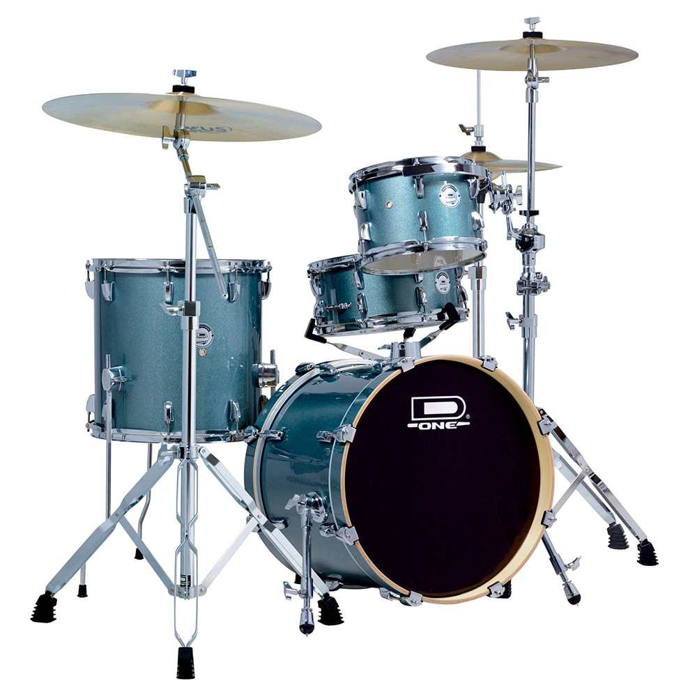 Bateria D-One Rocket  DR18 SG Space Grey  18, 12, 14, 10 C/ Banco e Ferragens