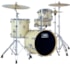 Bateria D-One Rocket  DR18 WSS Wite Satin Sparkle 18, 12, 14, 10 C/ Banco e Ferragens