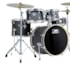 Bateria D-One Rocket  DR20 BKS Black Satin 20, 14, 12, 10 C/ Banco e Ferragens