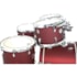 Bateria D-One Rocket DR20 Red Satin Sparkle Bumbo 20 Polegadas Acústica 