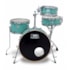 Bateria D-One Rocket DR20S CGR Custom Green Shell Pack Acústica