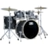 Bateria D-One Rocket DR22 BKS Preto Satin Bumbo 22 Polegadas Acústica 