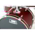Bateria D-One Rocket DR22 Red Satin Sparkle Bumbo 22 Polegadas Acústica 