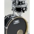 Bateria D-One Rockt DR20S BKS Black Satin Shell Pack Acústica