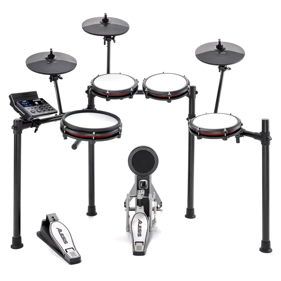 Bateria Eletrônica Alesis Nitro Max kit 8 peças Bateria Eletrônica Alesis Nitro Max kit 8 peças