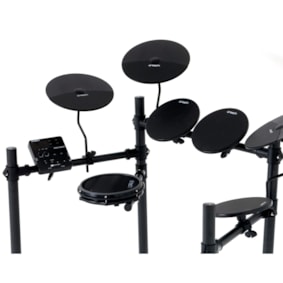 Bateria Eletrônica D Tech Electra Preta - Brinde Tapete Exclusivo Bateria Eletrônica D Tech Electra Preta - Brinde Tapete Exclusivo
