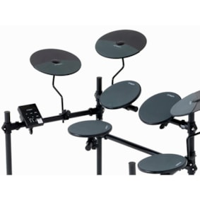 Bateria Eletrônica D Tech Pulse Preta - Brinde Tapete Exclusivo Bateria Eletrônica D Tech Pulse Preta - Brinde Tapete Exclusivo