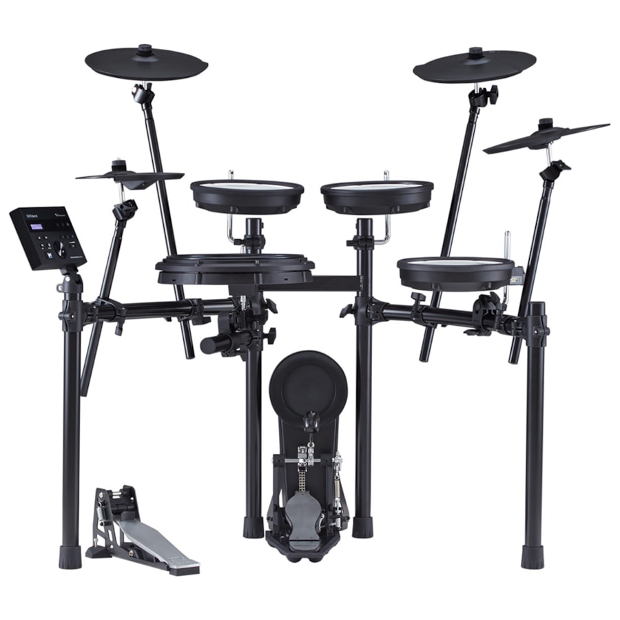 Bateria Eletrônica Roland TD-07KX de 10 Peças com Rack MDS-Compact