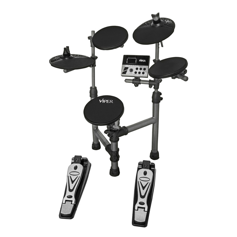 Bateria Eletrônica X-Pro Viper ED0 Preta