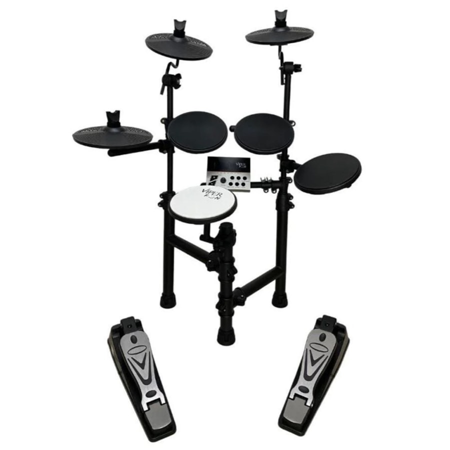 Bateria Eletrônica X-Pro Viper Fun ED01 Bateria Eletrônica X-Pro Viper Fun ED01