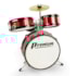 Bateria Infantil Premium DX10J Junior Vermelha Bateria Infantil Premium DX10J Junior Vermelha