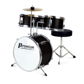 Bateria Infantil Premium DX20J Acustica Preta