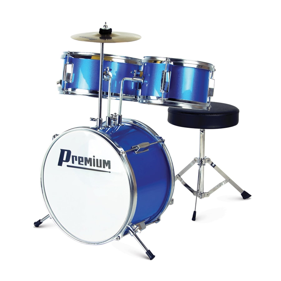 Bateria Infantil Premium DX20J Junior Azul BL Bateria Infantil Premium DX20J Junior Azul BL