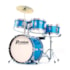 Bateria Infantil Premium DX35J Azul com 4 Tambores