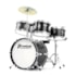 Bateria Infantil Premium DX35J Preta com 4 Tambores Bateria Infantil Premium DX35J Preta com 4 Tambores