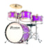 Bateria Infantil Premium DX35J Rosa com 4 Tambores