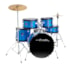 Bateria Infantil Turbo Jr. 4322 - Azul