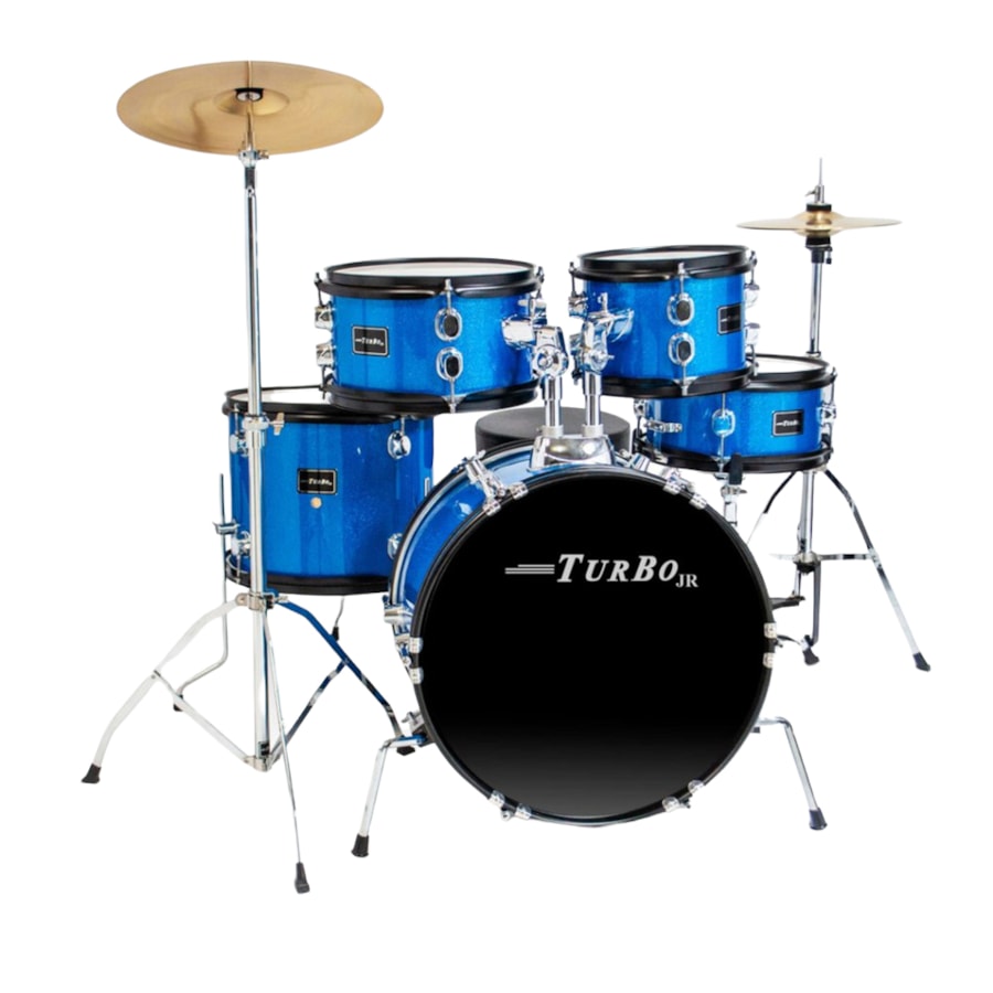 Bateria Infantil Turbo Jr. 4322 - Azul