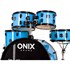 Bateria Nagano Fusion Onix Skinny BBE Acústica 10/12/14/20 Com Ferragens