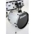 Bateria Premium DX420 SL Prata 20/14/10/12 C/ Ferragens, Prato, Banco e Pedal